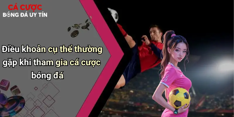Điều khoản cụ thể thường gặp khi tham gia cá cược bóng đá