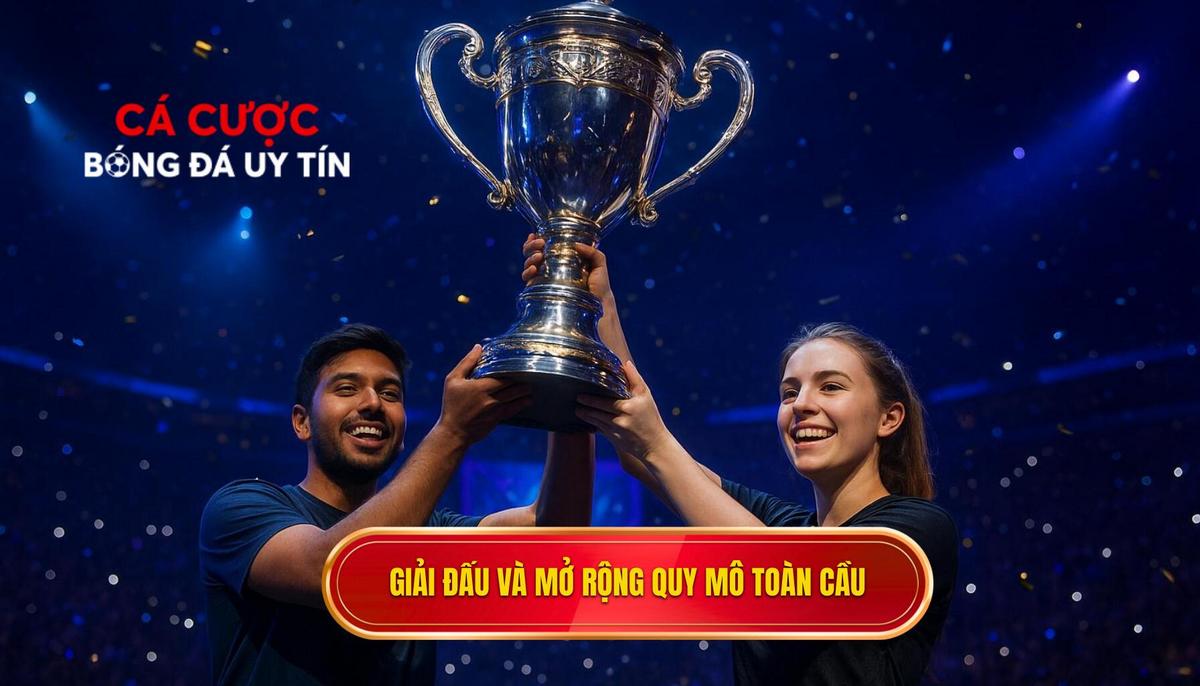 Cấu trúc giải đấu và sự mở rộng quy mô toàn cầu