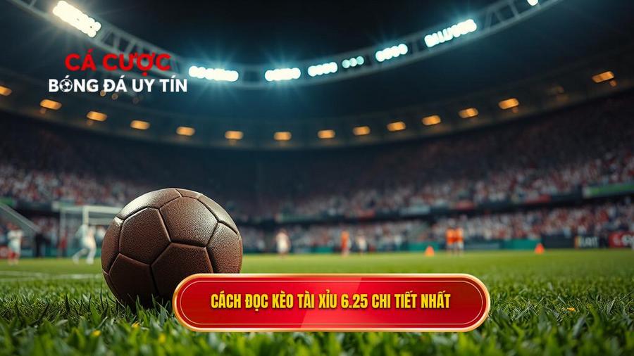 Cách đọc kèo tài xỉu 6.25 chi tiết nhất