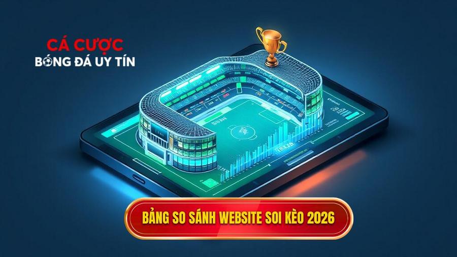 Bảng so sánh các Top website soi kèo bóng đá uy tín nhất 2026