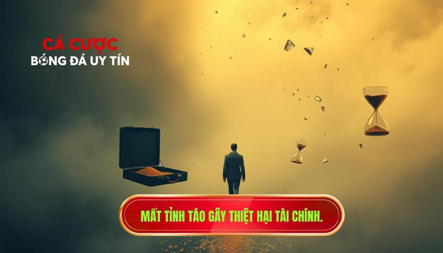 Mất tỉnh táo gây thiệt hại tài chính.