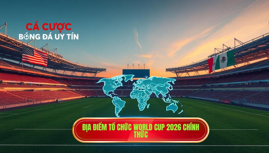 1. Địa điểm tổ chức World Cup 2026 chính thức