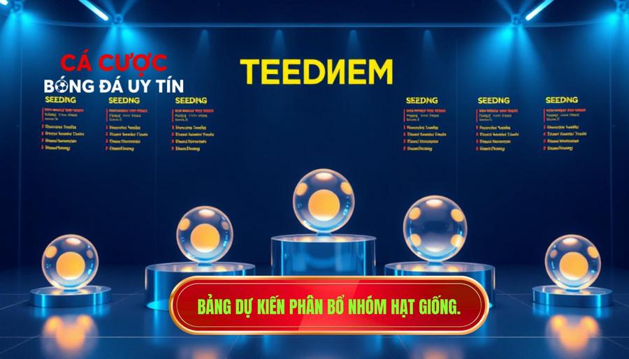 3. Bảng dự kiến phân bổ nhóm hạt giống.
