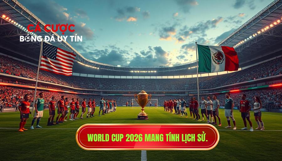 3. World Cup 2026 mang tính lịch sử.