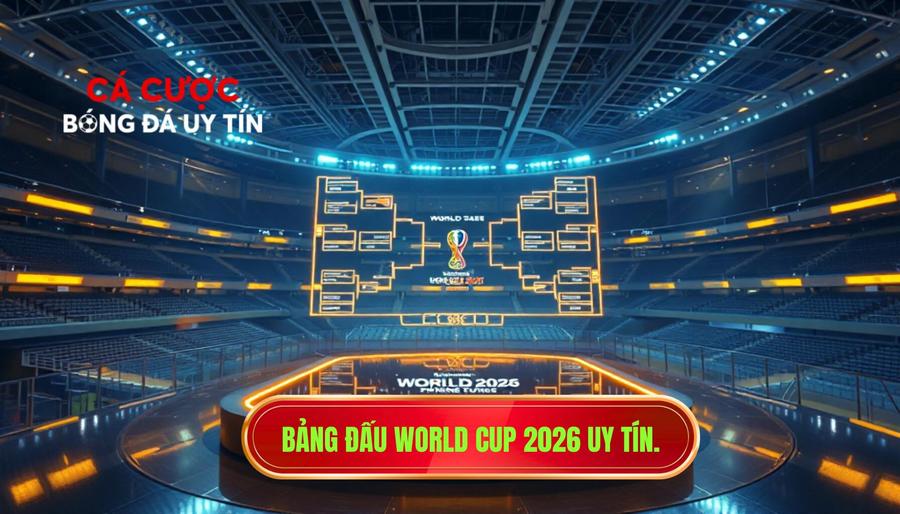 Bảng đấu World Cup 2026 uy tín.
