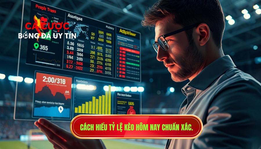 Hiểu đúng về tỷ lệ kèo hôm nay trong cá cược trực tuyến