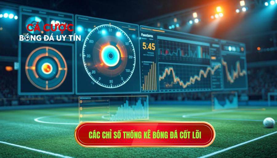 Các chỉ số thống kê bóng đá cốt lõi người chơi cần nắm vững