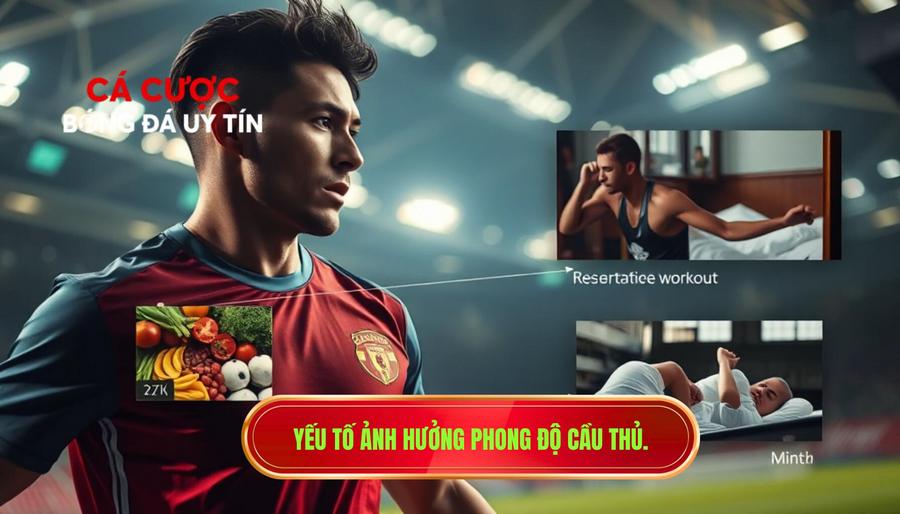 Các yếu tố tác động trực tiếp đến phong độ cầu thủ