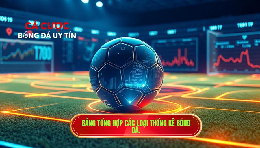 Bảng tổng hợp các loại thống kê bóng đá phổ biến